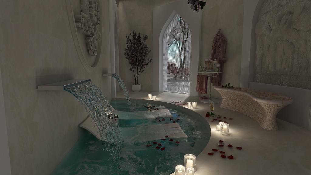 #ValentineContest- Suite Mil y una noches 3d design renderings