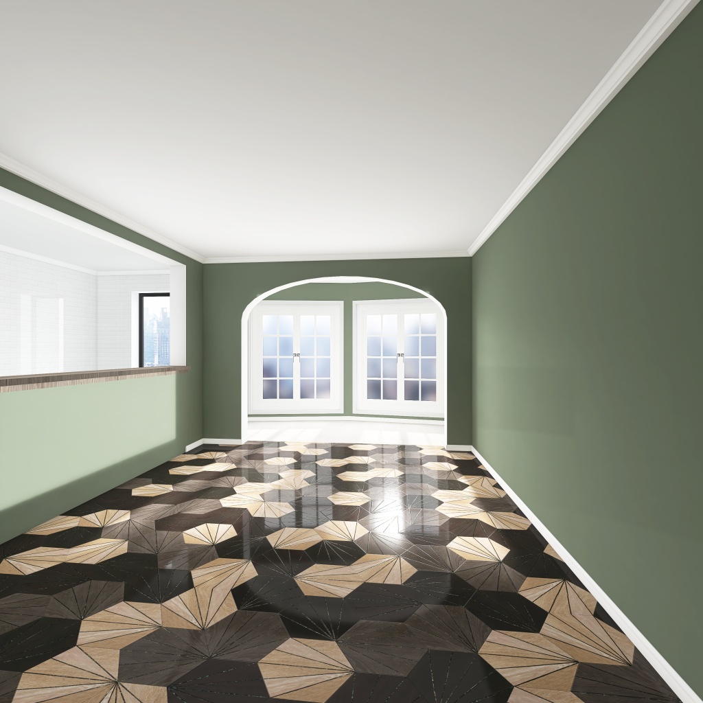 Room 3 - Honeycomb Element 3d design renderings