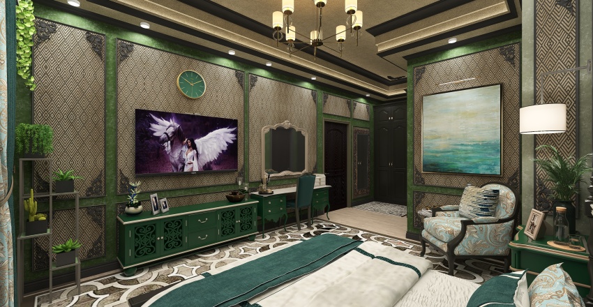 #StPatrickContest Classic Green Oasis 3d design renderings