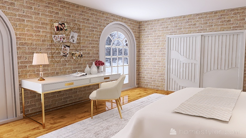 Eldest Bedroom 3d design renderings