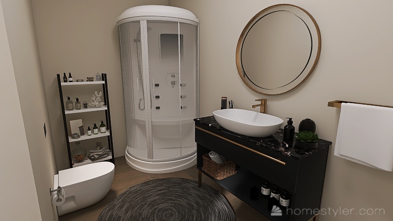 roomless 3d design renderings