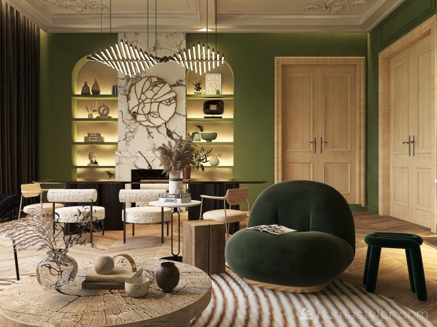 #StPatrickContest Luxury Green Room