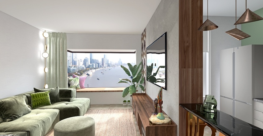 #StPatrickContest - Apartment 3d design renderings