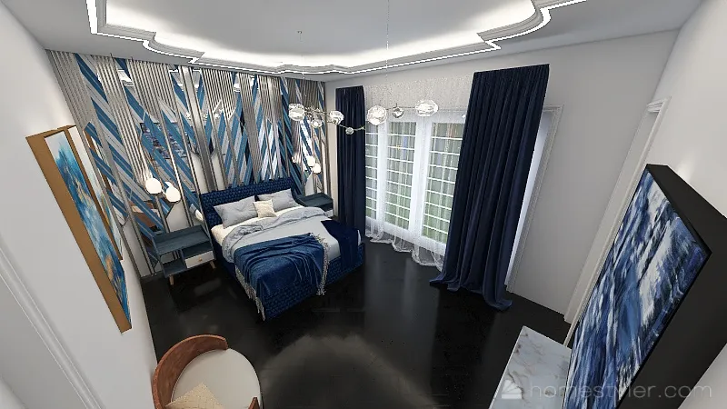 MasterBedroom 3d design renderings