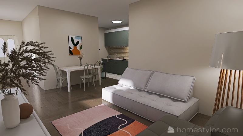 roomless 3d design renderings