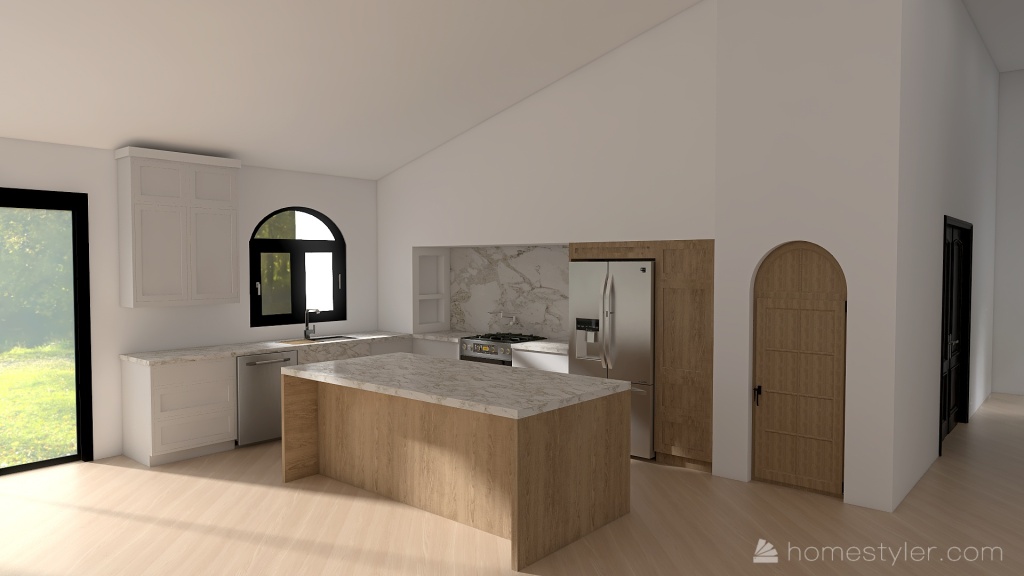 Kristin Kitchen Concept 2 3d design renderings