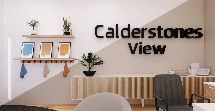 Calderstone View Sales Office 3d design renderings