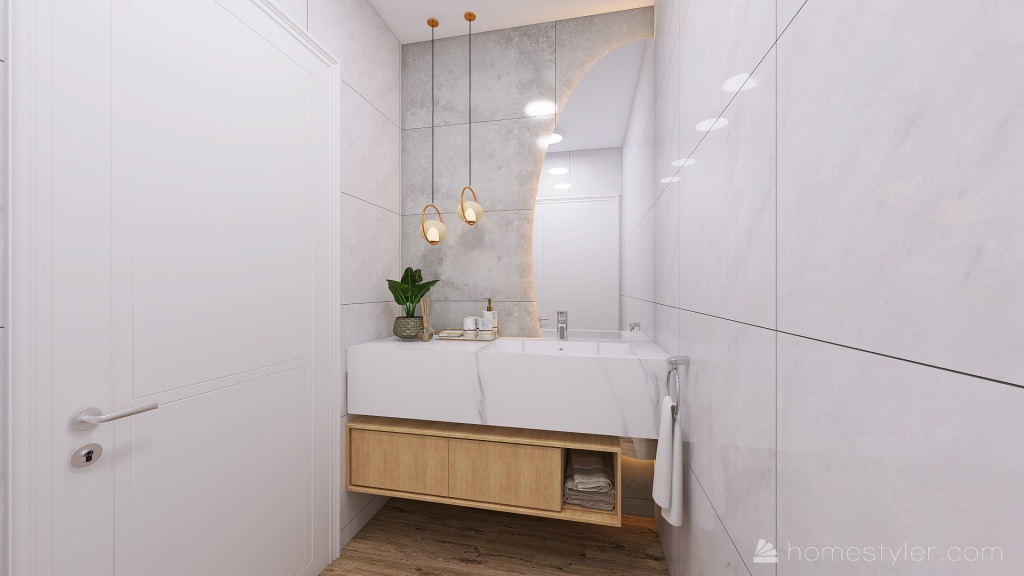 Caro Sosa baño 1 PA 3d design renderings
