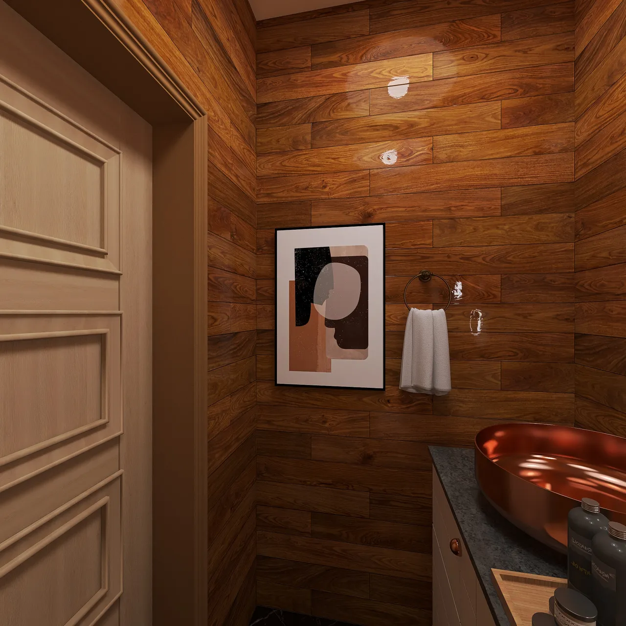 Bathroom 3d design renderings