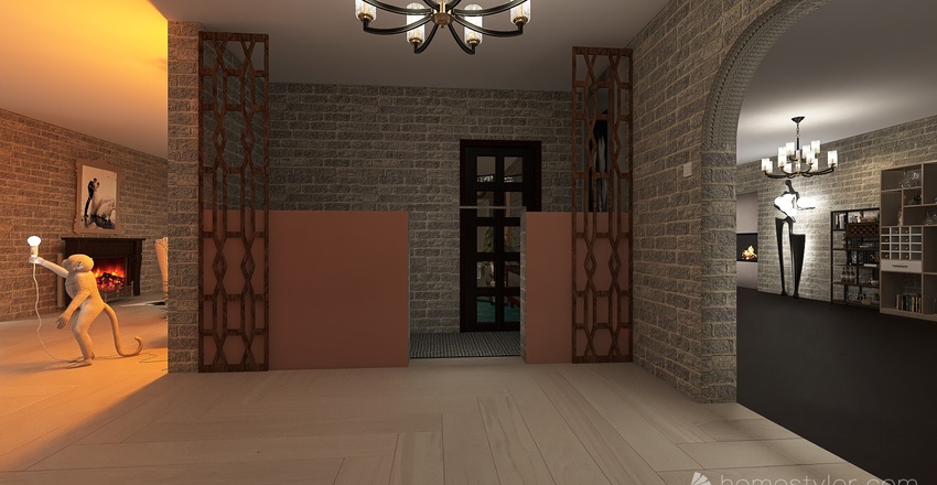#EcoHomeContest -Mystery of love House 3d design renderings
