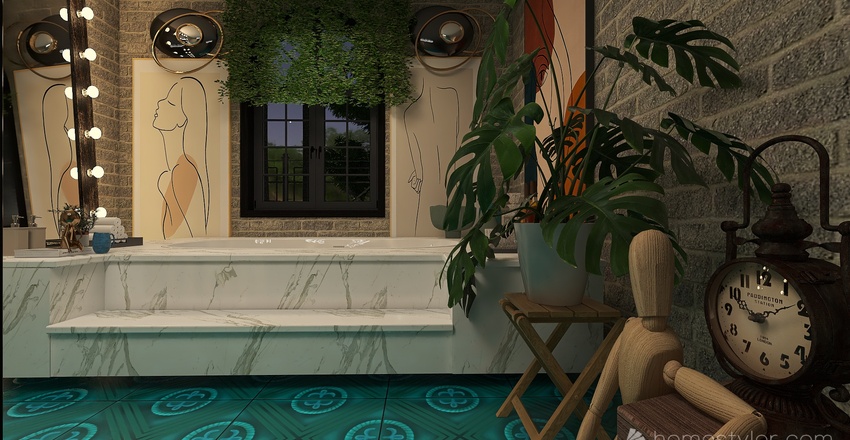 #EcoHomeContest -Mystery of love House 3d design renderings