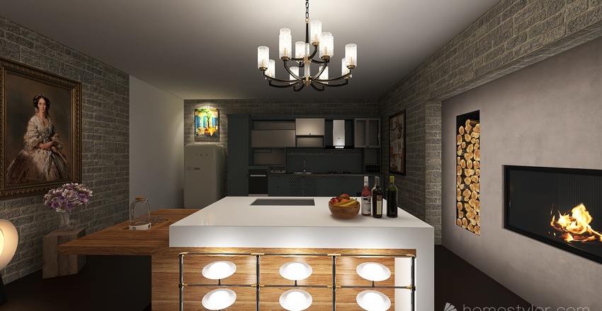 #EcoHomeContest -Mystery of love House 3d design renderings