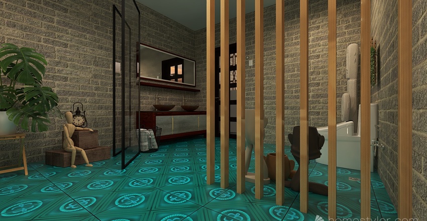 #EcoHomeContest -Mystery of love House 3d design renderings
