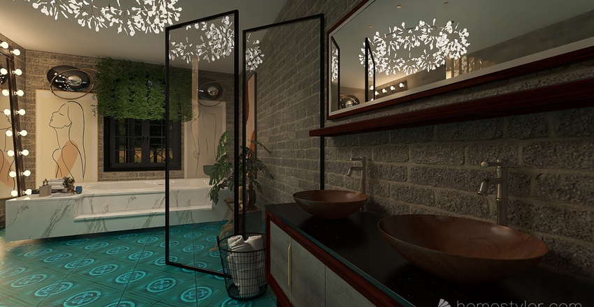 #EcoHomeContest -Mystery of love House 3d design renderings