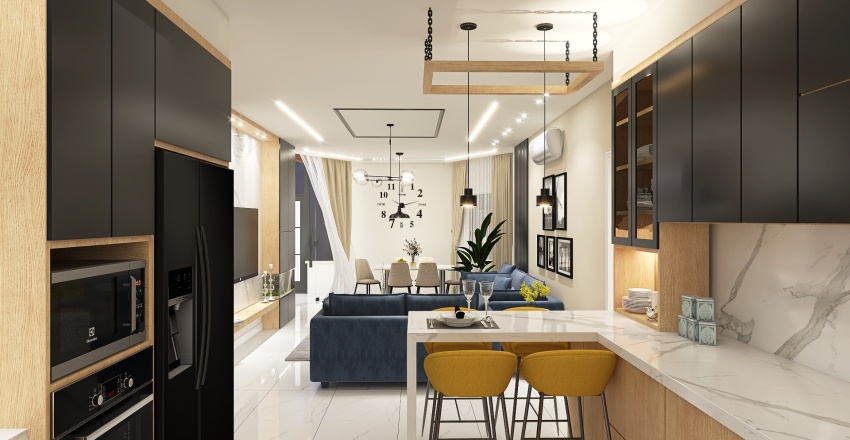 Suburban House 3d design renderings