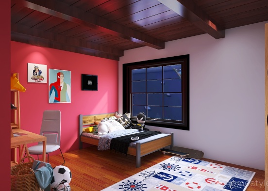 Bedroom 1.0 Design Rendering