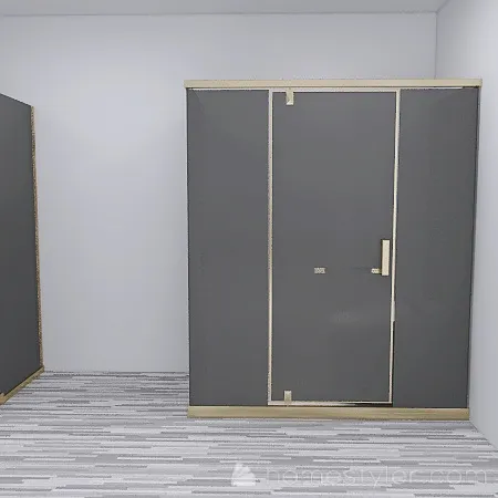 Locker Room 3d design renderings