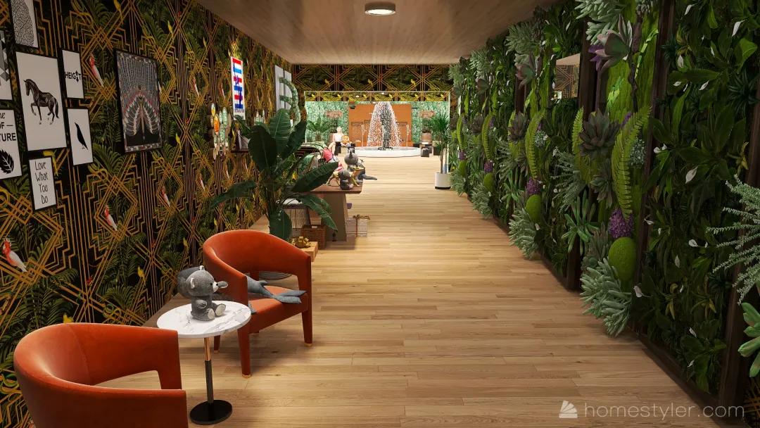#EcoHomeContest garden 3d design renderings