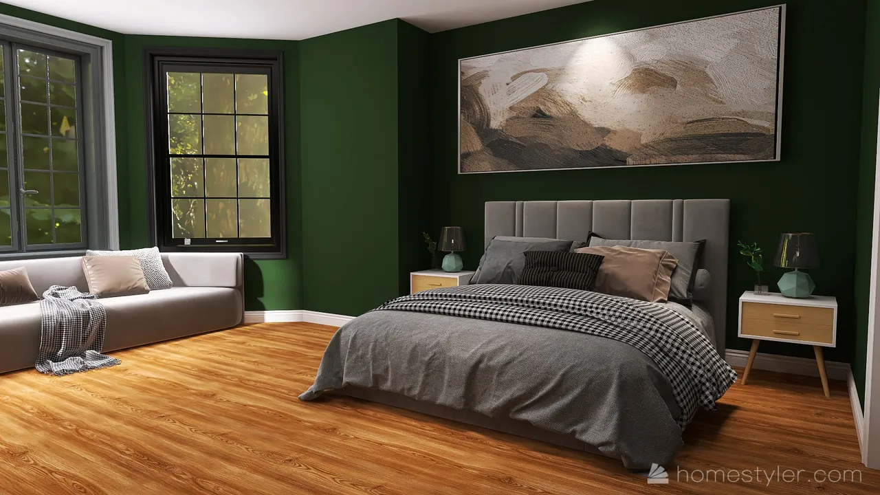 MasterBedroom 3d design renderings