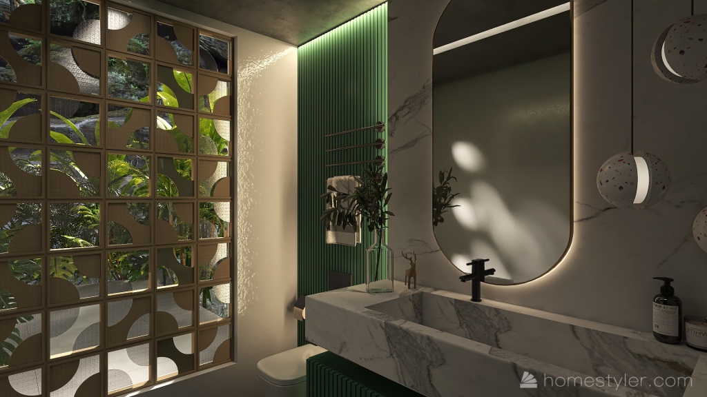 Modern Athos 3d design renderings