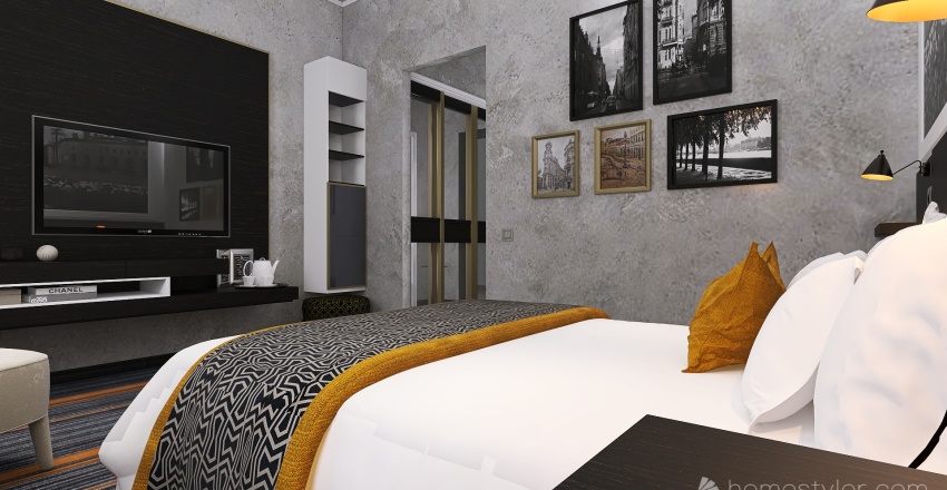 Contemporary Room 3 3d design renderings