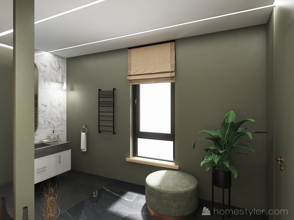 Shower room #EcoHomeContest 3d design renderings