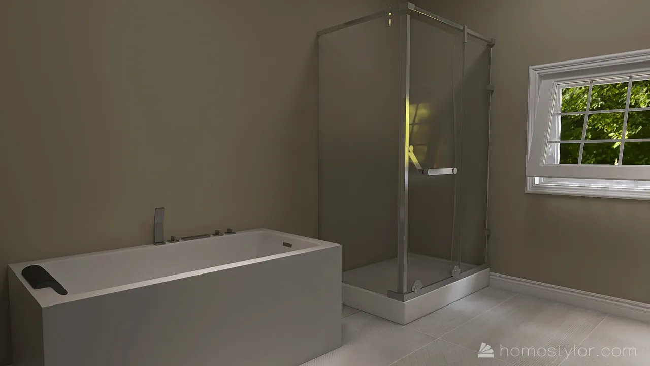 SecondBathroom 3d design renderings