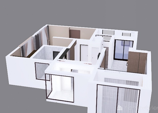10 Sunken Ground Living Room Design Rendering