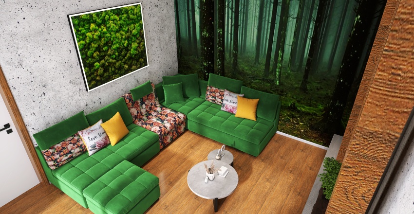 #EcoHomeContest forest dwelling 3d design renderings