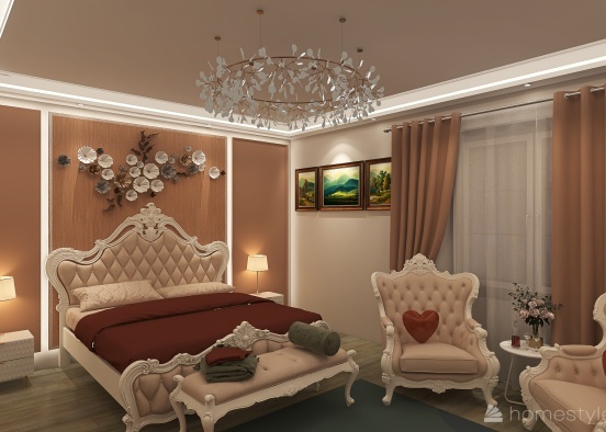 Bsoom Bedroom master Design Rendering