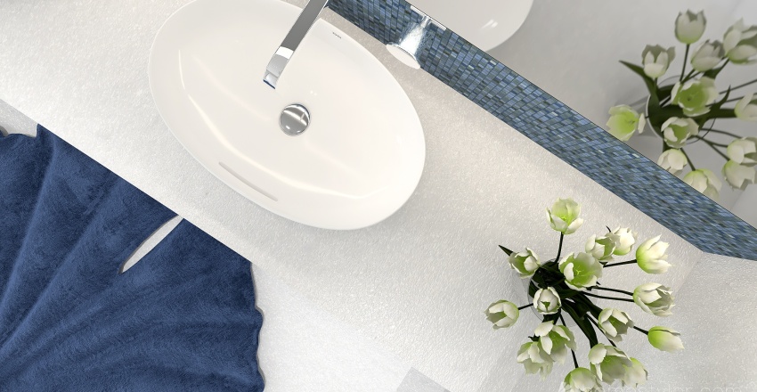 Costal Bathroom 1 3d design renderings