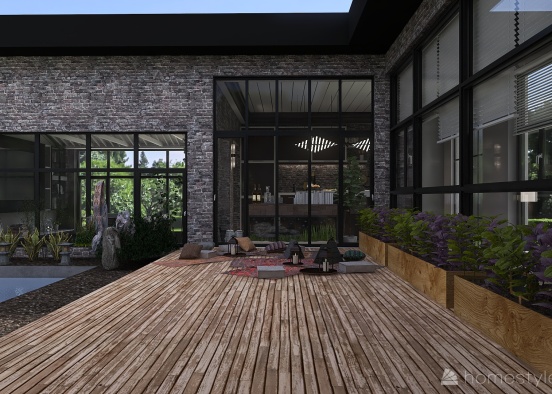 #EcoHomeContest_Pool House Design Rendering