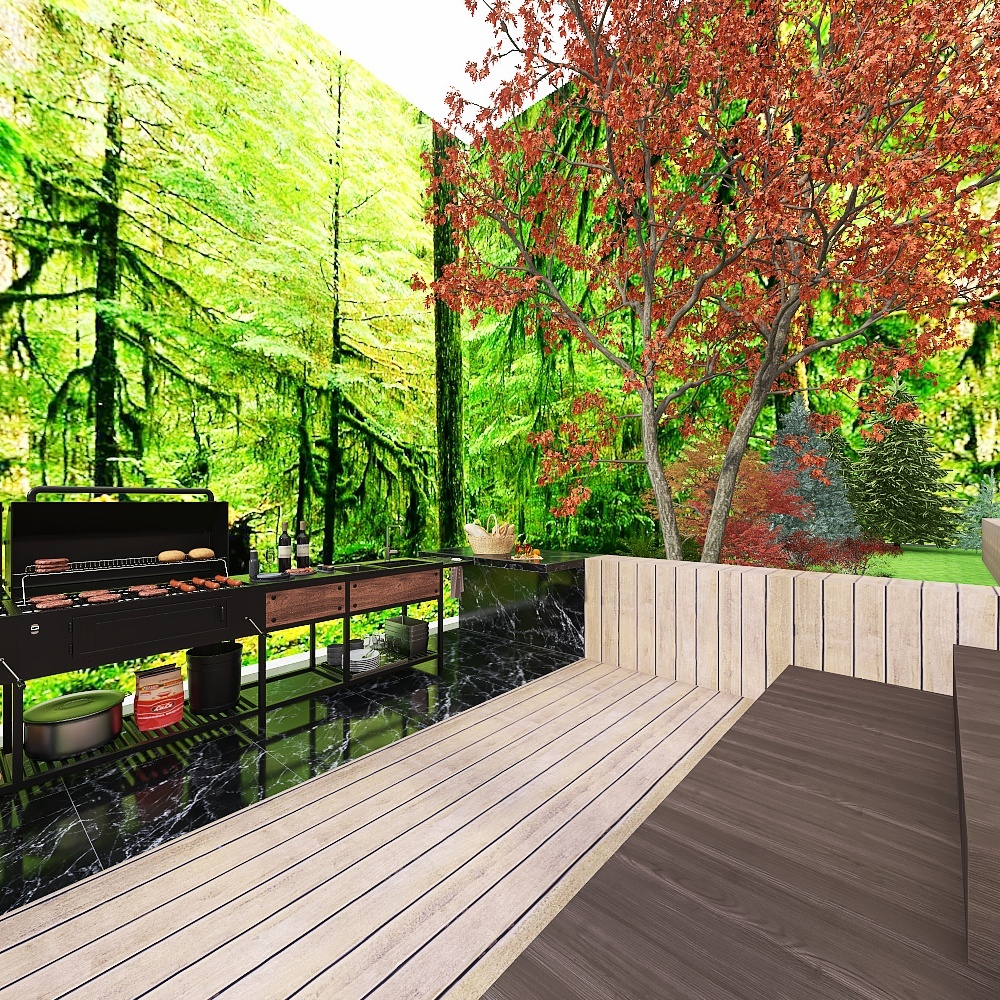 #EcoHomeContest-Mother nature around the corner 3d design renderings