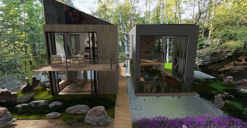 #EcoHomeContest 3d design renderings