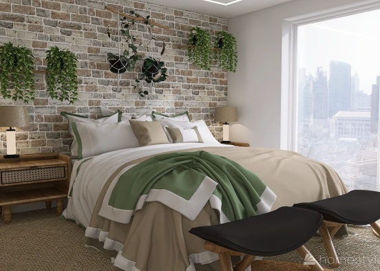 #EcoHomeContest - One bedroom apartment Design Rendering