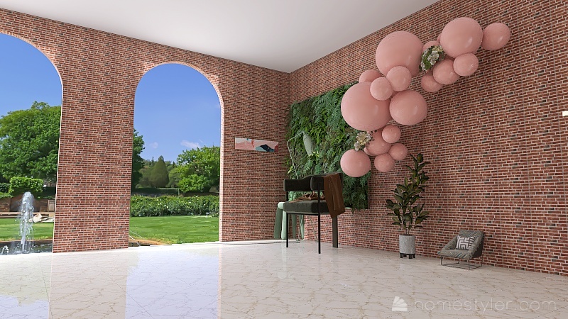 #ECOHOMECONTEST-blockslandhouse 3d design renderings