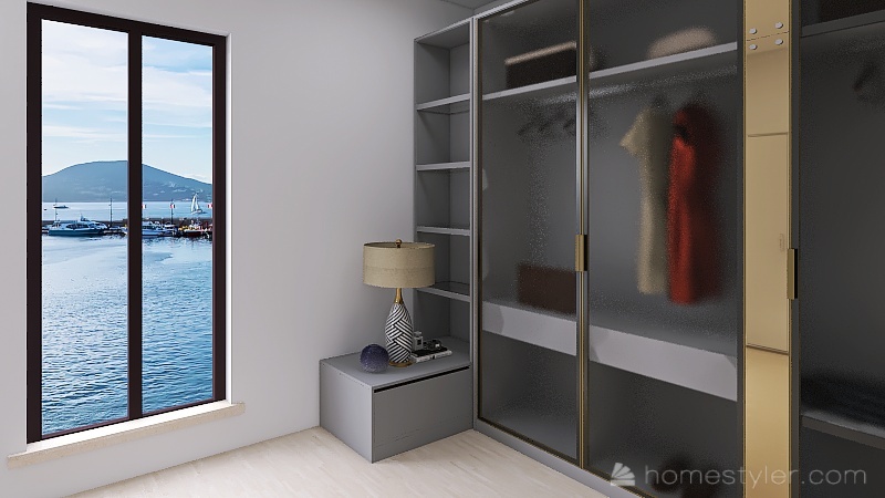 Closet 2 3d design renderings