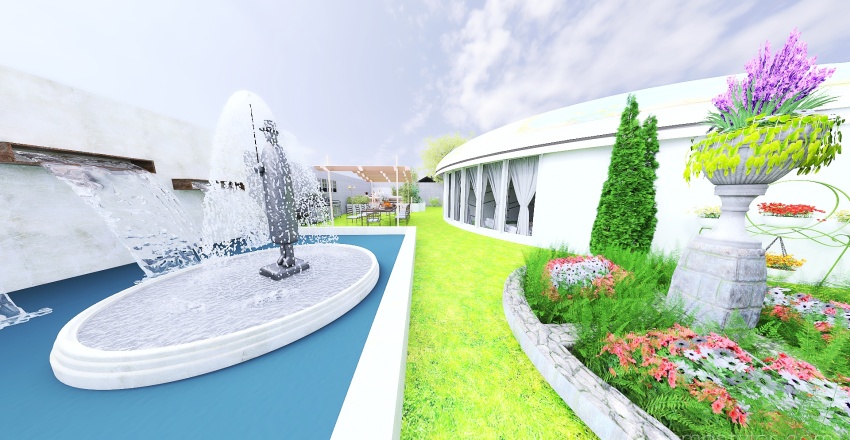 #EcoHomeContest - circular house 3d design renderings