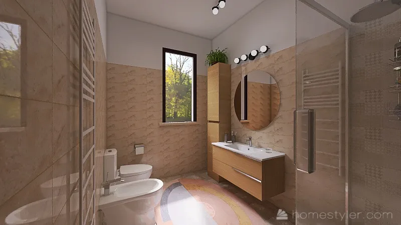 bagno finale emilia 3d design renderings