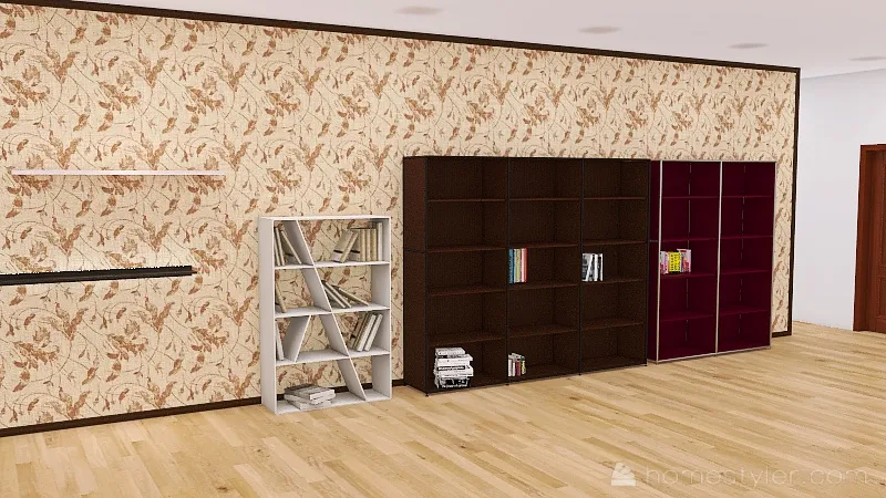 Copy of 2022 House - testing bookshelves 3d design picture 549.45