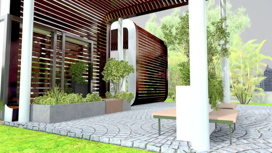 #EcoHomeContest: Eco Estate 3d design renderings