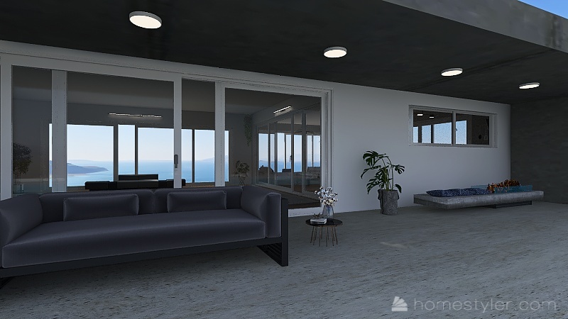 seul au monde villa 3d design renderings