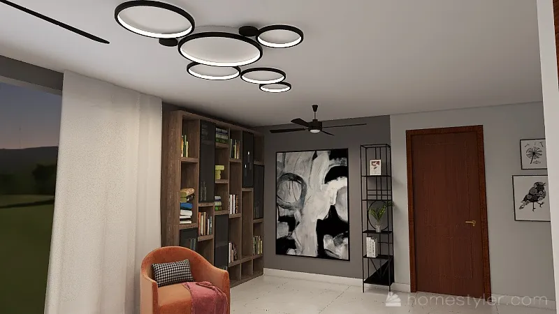 Lounge 3d design renderings