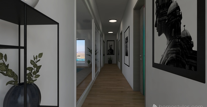 seul au monde villa 3d design renderings