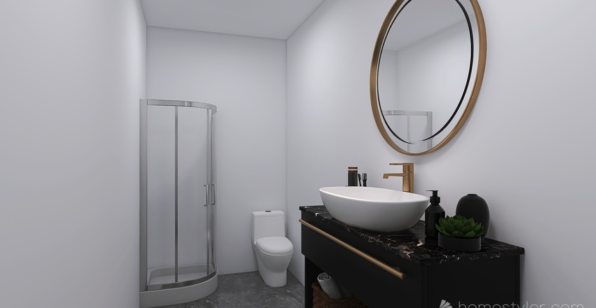 Bathroom 3d design renderings