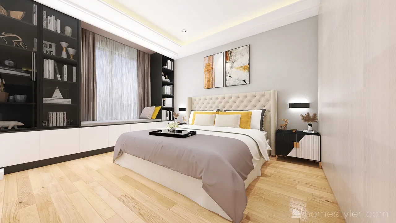 Bedroom 3d design renderings