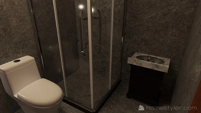 Bathroom 3d design renderings