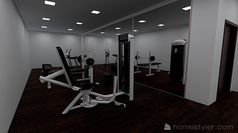 Gym 3d design renderings