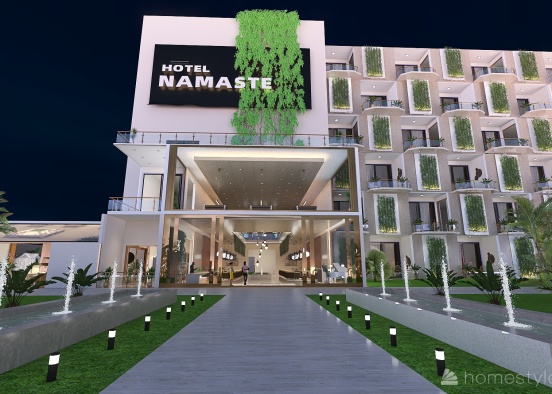 #EcoHomeContest_HotelNamaste Design Rendering