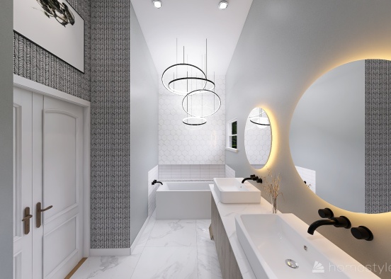 Pitts Bathroom Design Rendering